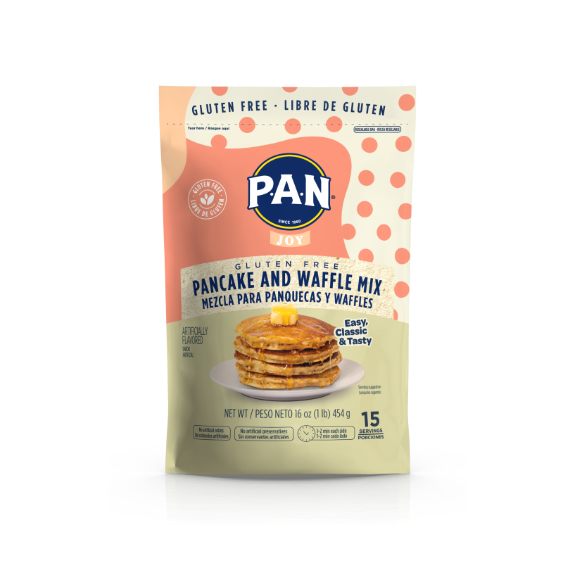 PANCAKE AND WAFFLE MIX BY P.A.N. 1LB