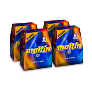 Box Malta Maltín Polar bottle 24 X 250 ml.