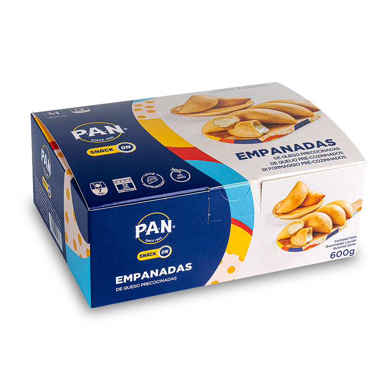 P.A.N. MINI CHEESE EMPANADAS SNACK ON – 48 UNITS