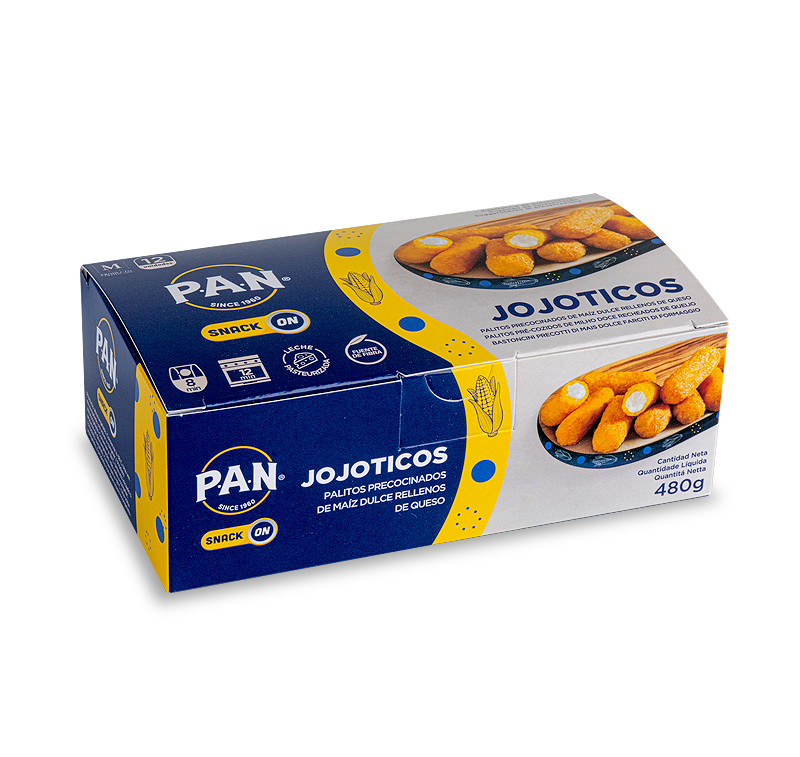 P.A.N. CORN JOJOTICOS SNACK ON 112 UNITS
